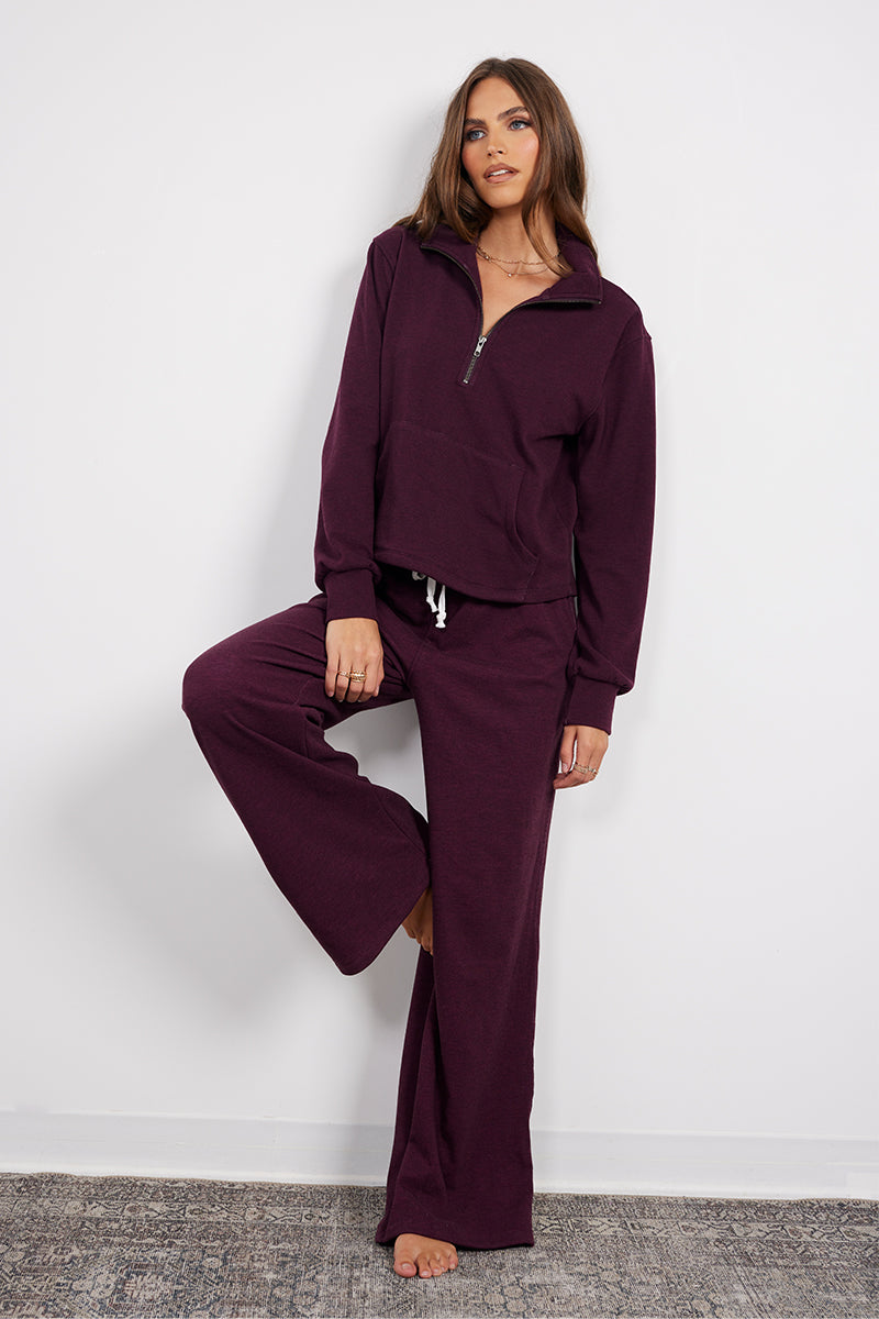 WIDE LEG DRAWSTRING PANT