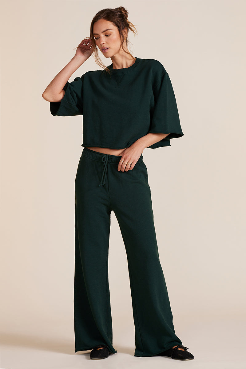 WIDE LEG DRAWSTRING PANT