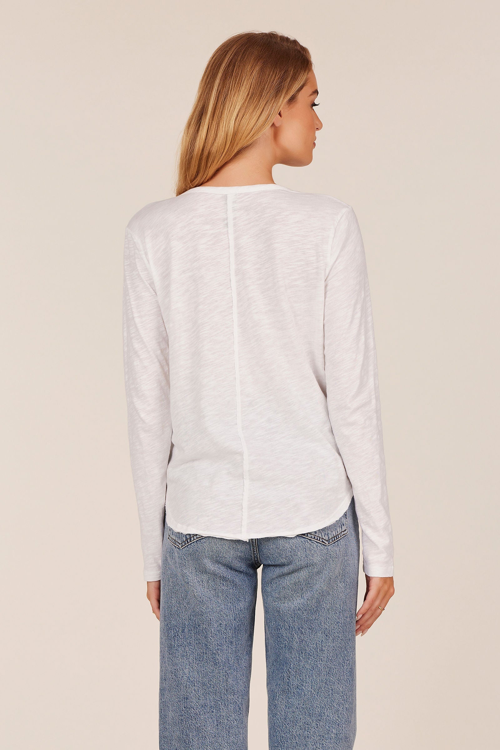 CENTER SEAM LONG SLEEVE TEE